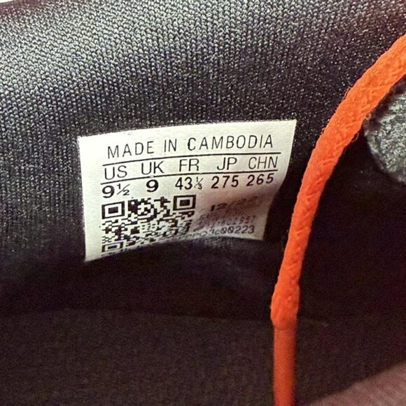 Adidas Predator Accuracy.4 Soccer Shoes Mens Size 9.5 Orange Black Turf TF - Picture 10 of 12